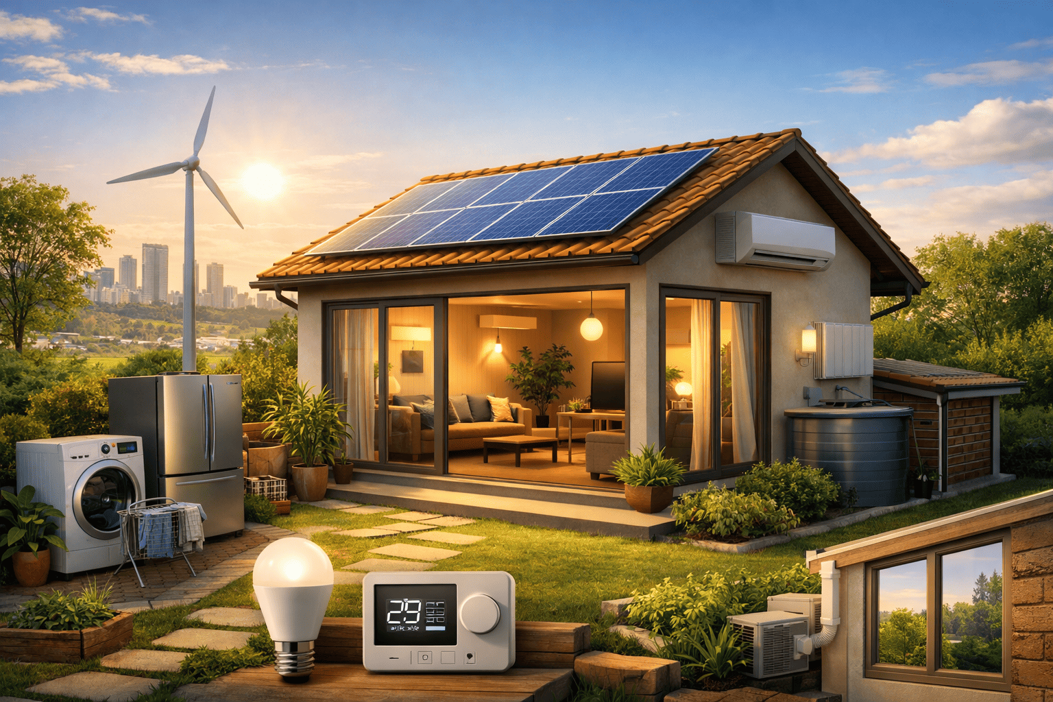 نصائح لخفض استهلاك الكهرباء في منزلك.