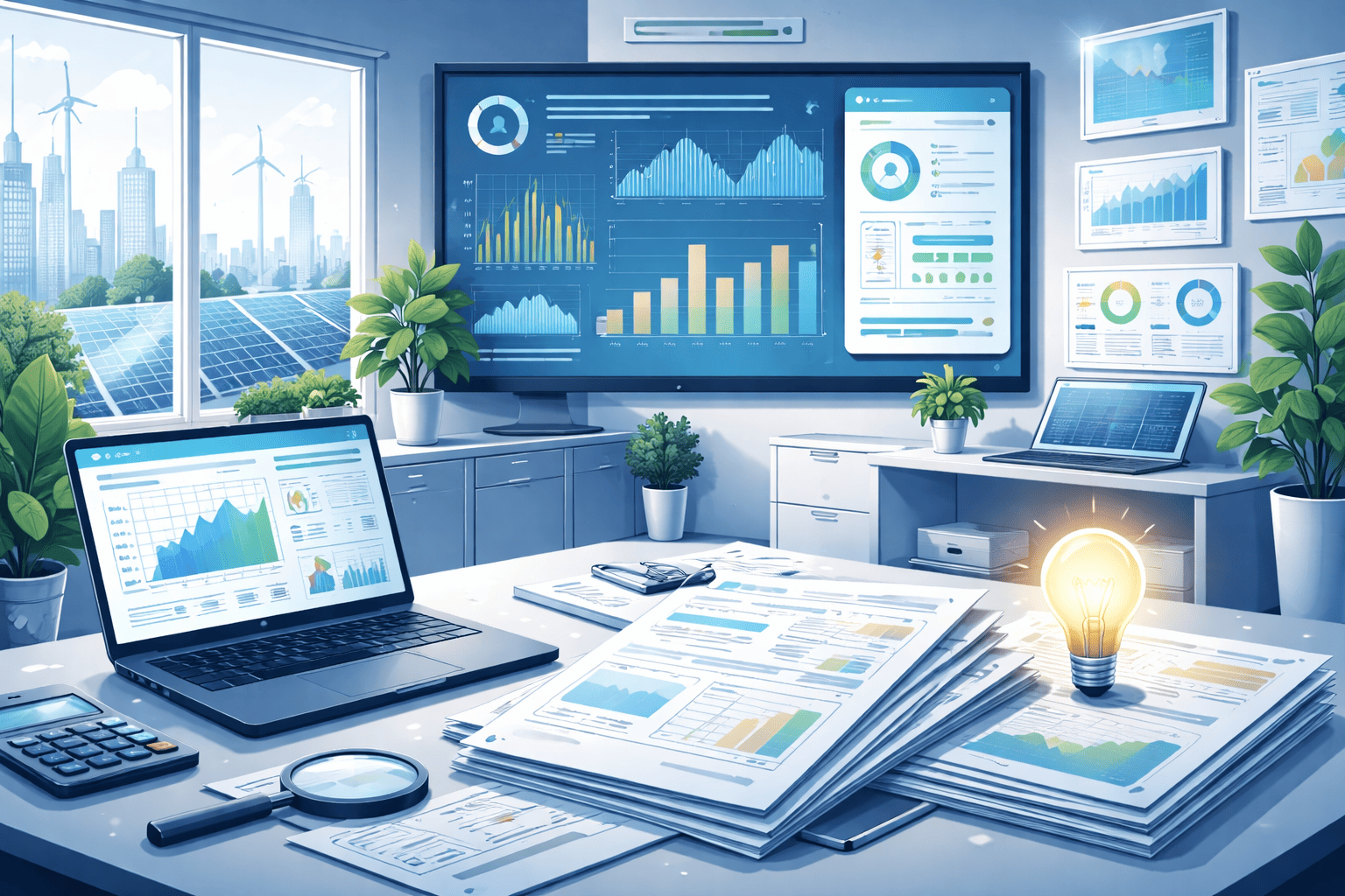 إدارة فواتير الكهرباء بكفاءة وسلاسة.